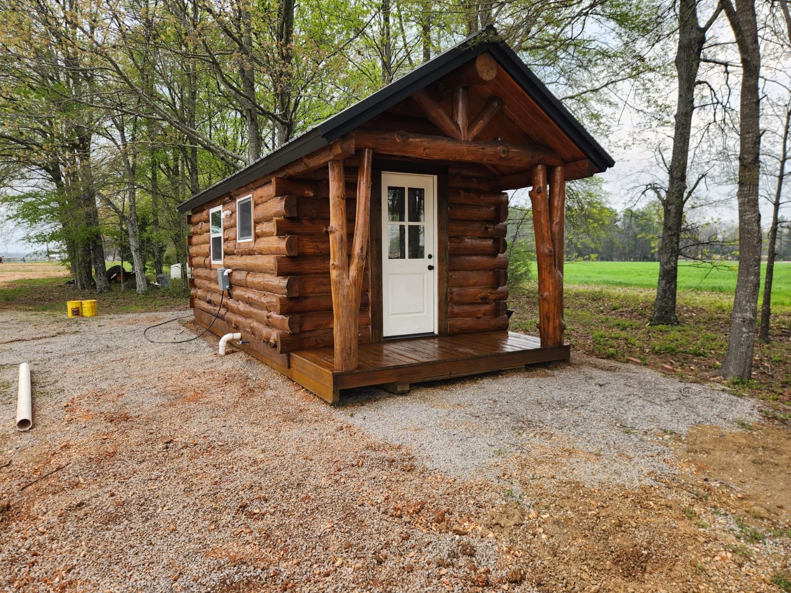 Timberstone cabin exterior